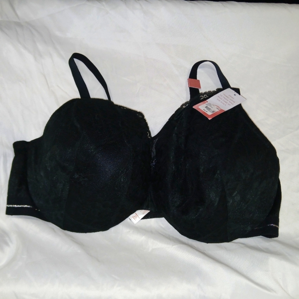 Cacique Black Lace Bra